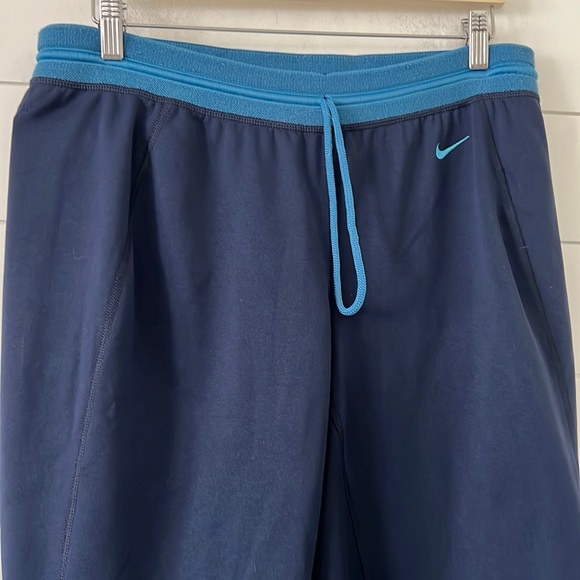 Nike Blue Joggers with Teal Accents - Picture 3 of 14